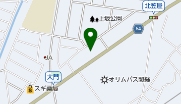 犬山ウエストサイド動物病院の地図画像