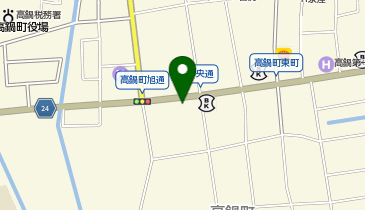 たかなべギョーザの地図画像