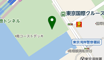 日本財団パラアリーナの地図画像