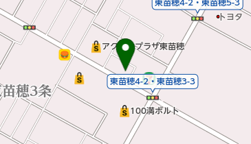 眼鏡市場 札幌東苗穂店の地図画像