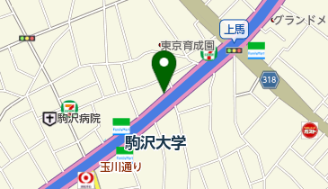 ヨガ教室ノア 駒沢校の地図画像