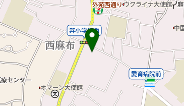 旧石丸邸 GARDEN TERRACE HIROO(ガーデン テラス ヒロオ) 結婚式会場の地図画像
