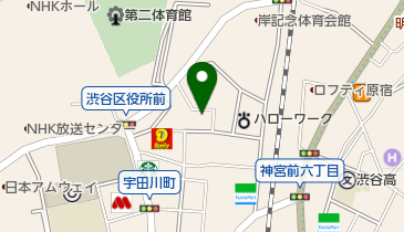 TRAアカデミー 東京・渋谷校の地図画像