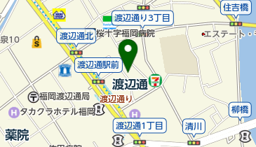 酒と餃子と舌心の地図画像