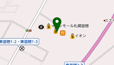 Mr.curry(ミスターカレー) イオン札幌苗穂店の地図画像