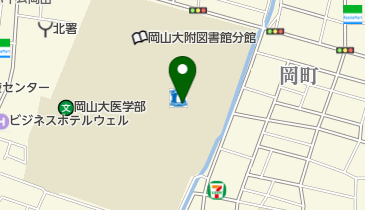 岡山大学 Junko Fukutake Hall(ジュンコ フクタケ ホール)の地図画像