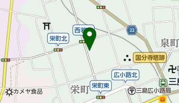 すず井鍼灸院の地図画像