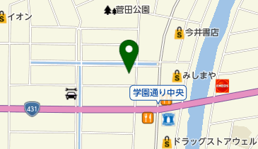 HYPER FIT(ハイパーフィット)24 松江学園店の地図画像