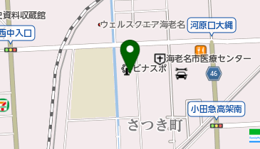 海老名市立えびな市民活動センタービナスポの地図画像