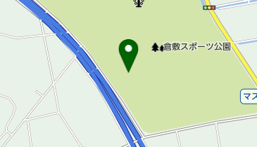 倉敷スポーツ公園 テニスコートの地図画像
