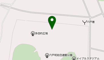 六戸町総合運動公園 テニスコートの地図画像