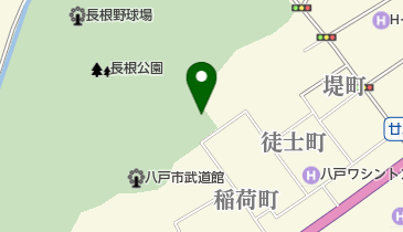 八戸市弓道場の地図画像