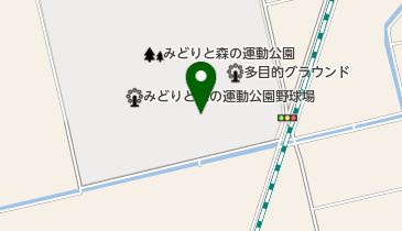 みどりと森の運動公園 屋外フットサルコートの地図画像