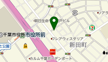 千葉市役所前クリニックの地図画像