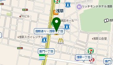 アインズ&トルペ 浅草ROX店の地図画像