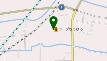 ダイソー コープさっぽろきこない店の地図画像