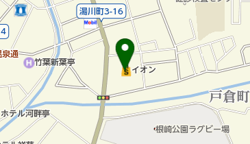 サザエ イオン湯川店の地図画像