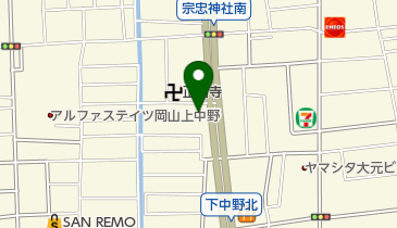 とんかつ・牛かつ ふく徳の地図画像