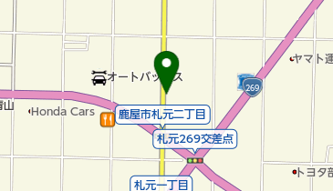 筑豊ラーメン山小屋 鹿屋店の地図画像