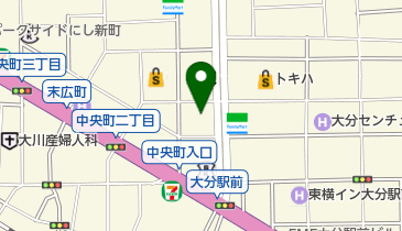 小野酒店 OITA OPA店の地図画像