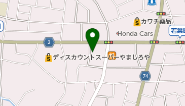 Shango(シャンゴ) Due伊勢崎店の地図画像