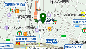 やじろべえ 新宿本店の地図画像