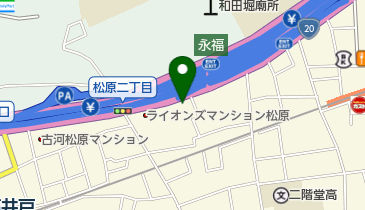 スーパーバリュー 世田谷松原店の地図画像