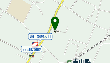 フルーツ山梨農業協同組合(JAフルーツ山梨) 日下部支所の地図画像