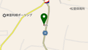 フルーツ山梨農業協同組合 JAフルーツ山梨 松里支所の地図画像