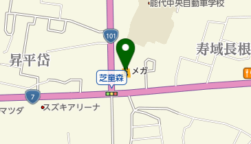 MEGA DRUG(メガ ドラッグ) メガ能代中央店の地図画像