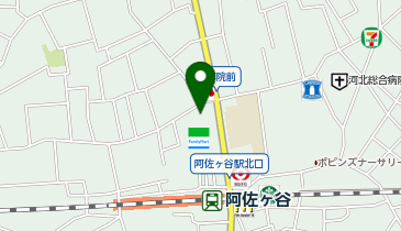 肉汁餃子のダンダダン 阿佐ヶ谷店の地図画像