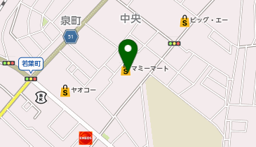 東京スター銀行ATM マミーマート柏若葉町店の地図画像