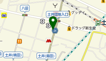 MIZ(ミズ)・溝上薬局 土井一丁目店の地図画像
