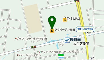 京都勝牛 ララガーデン長町店の地図画像