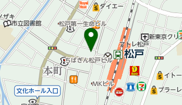 レイクALSA 松戸自動契約コーナーの地図画像