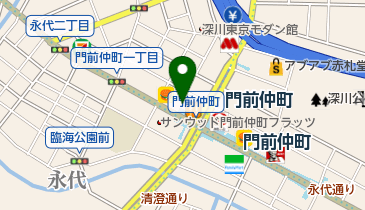 東京都江東区門前仲町のその他銀行 地方 外国銀行一覧 Navitime