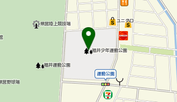 福井少年運動公園(こどもの国)の地図画像