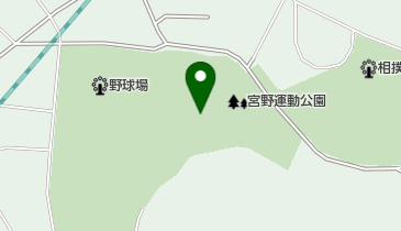 宮野運動公園陸上競技場の地図画像