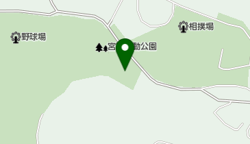 宮野運動公園体育館の地図画像