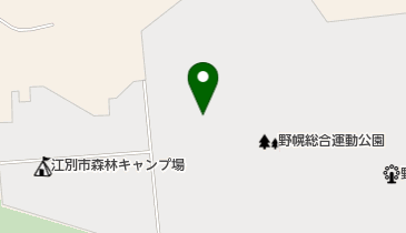 北海道立野幌総合運動公園天然芝ホッケー場の地図画像