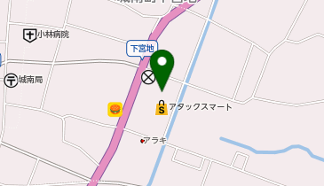 東京スター銀行ATM スーパーストアダイノブ城南町店の地図画像