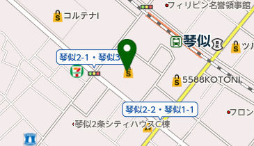 ベネッセの英語教室 BE studio(ビー スタジオ) イトーヨーカドー琴似プラザの地図画像