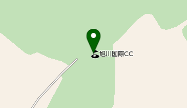 旭川国際カントリークラブの地図画像