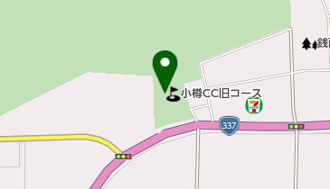 小樽カントリー倶楽部 旧コースの地図画像