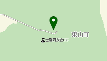 士別同友会カントリークラブの地図画像