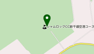 シャムロックカントリー倶楽部の地図画像