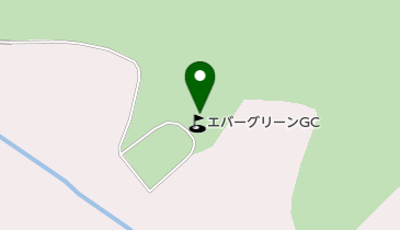 エバーグリーンゴルフ倶楽部の地図画像