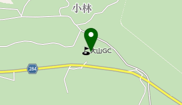 大山ゴルフクラブの地図画像