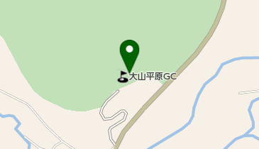 大山平原ゴルフクラブの地図画像