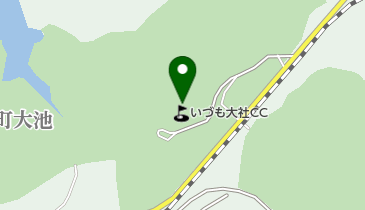 いづも大社カントリークラブの地図画像